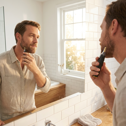 Mens Grooming Trimmer lifestyle